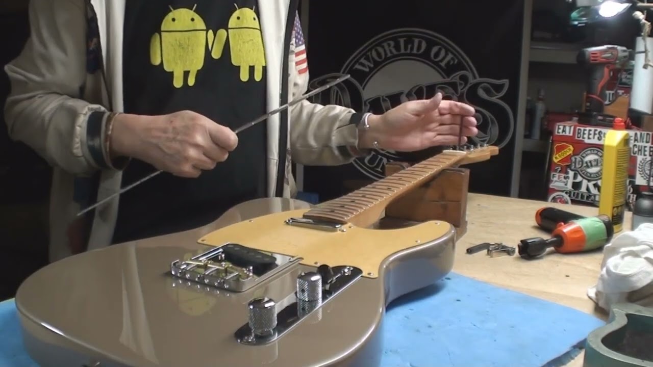 Telecaster Gets HELP NICE GUITAR