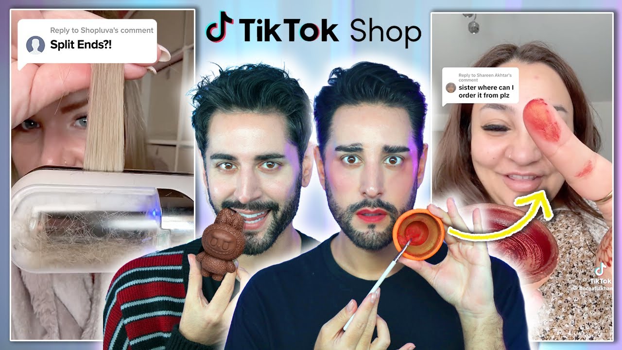 TIKTOK ЗАСТАВИЛ НАС КУПИТЬ ЕГО! | Пробуем вирусную рекламу в TikTok 💜🖤 Уэльские близнецы