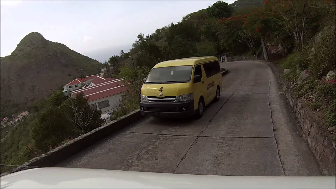 Hitchhiking On The Island Of Saba (VLOG)