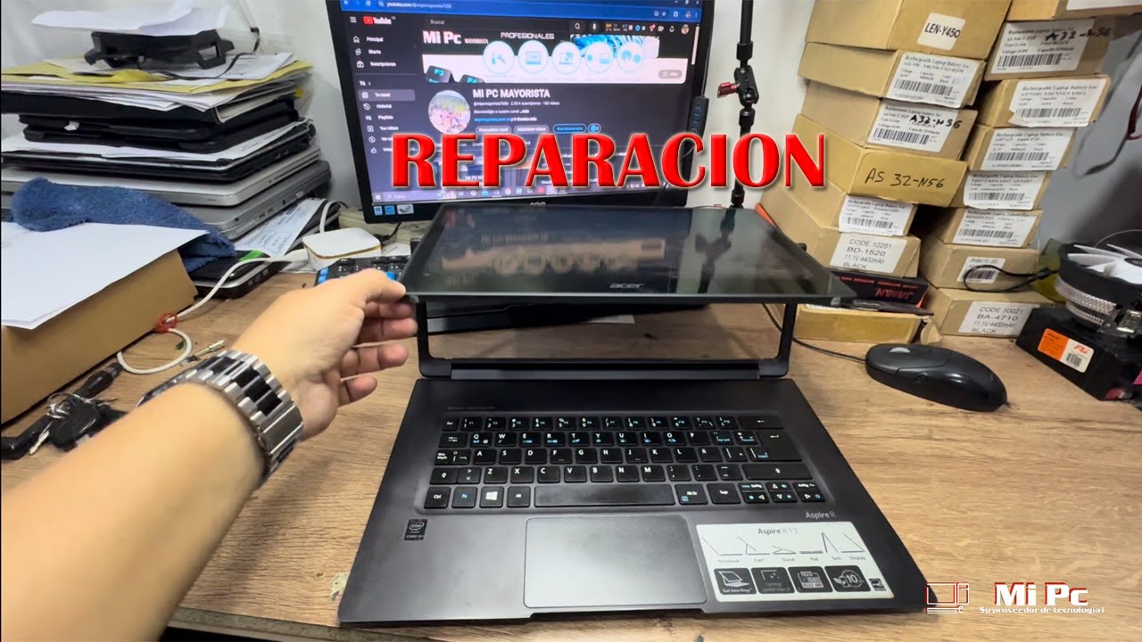 !COMO! Cambiar el TECLADO LAPTOP 💻 ACER aspire R 13 👨🏻‍🔧⚒️