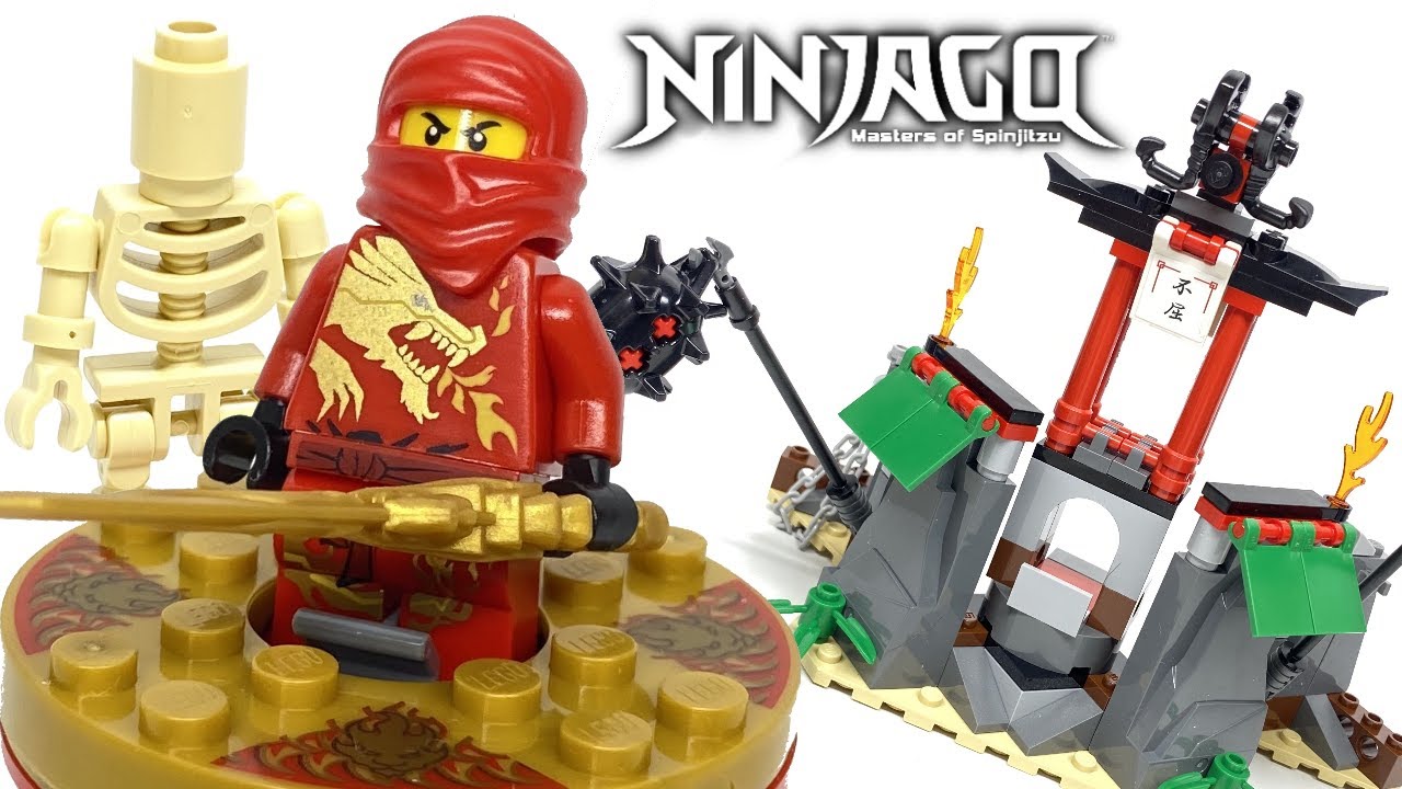 Classic LEGO Ninjago Mountain Shrine review! 2011 set 2254!