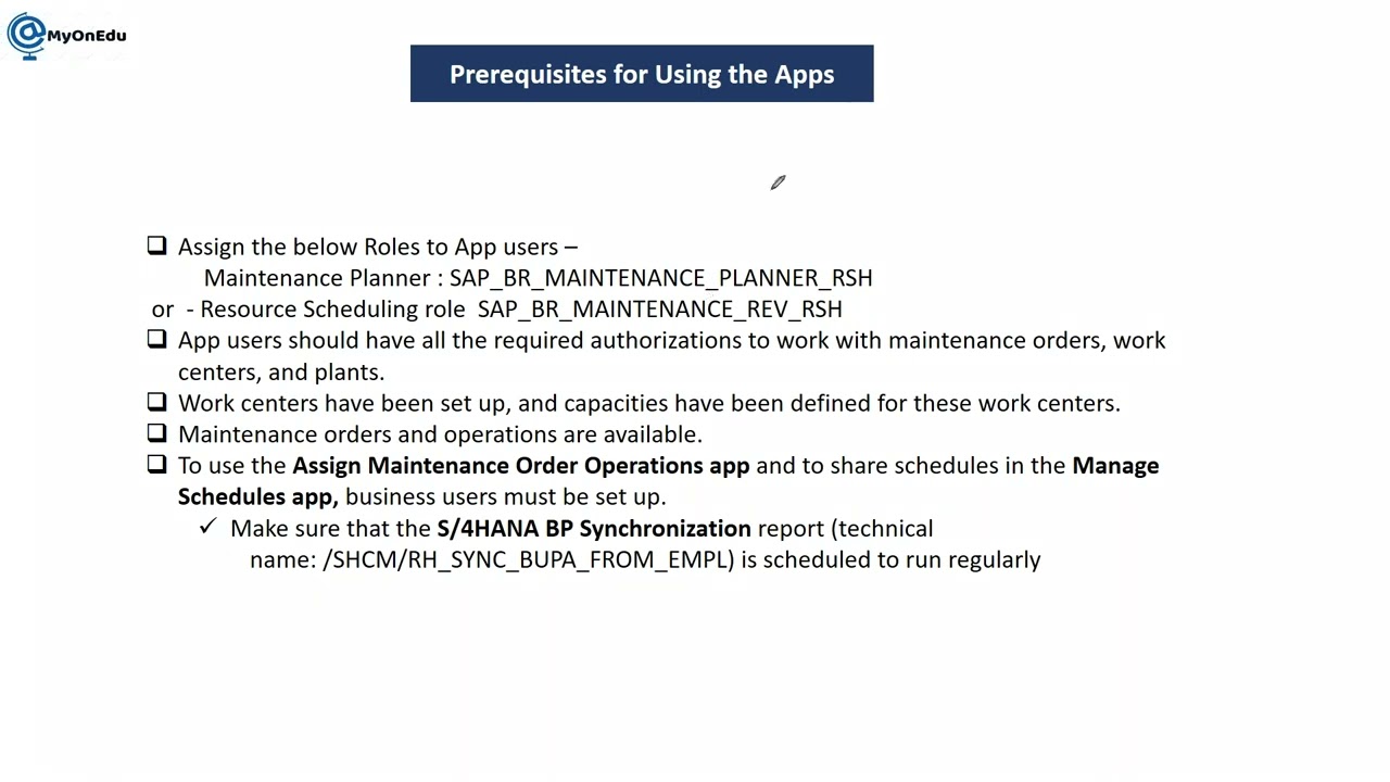 Resource Scheduling in SAP PM S4HANA I SAP Plant Maintenance S4HANA 2020 online training