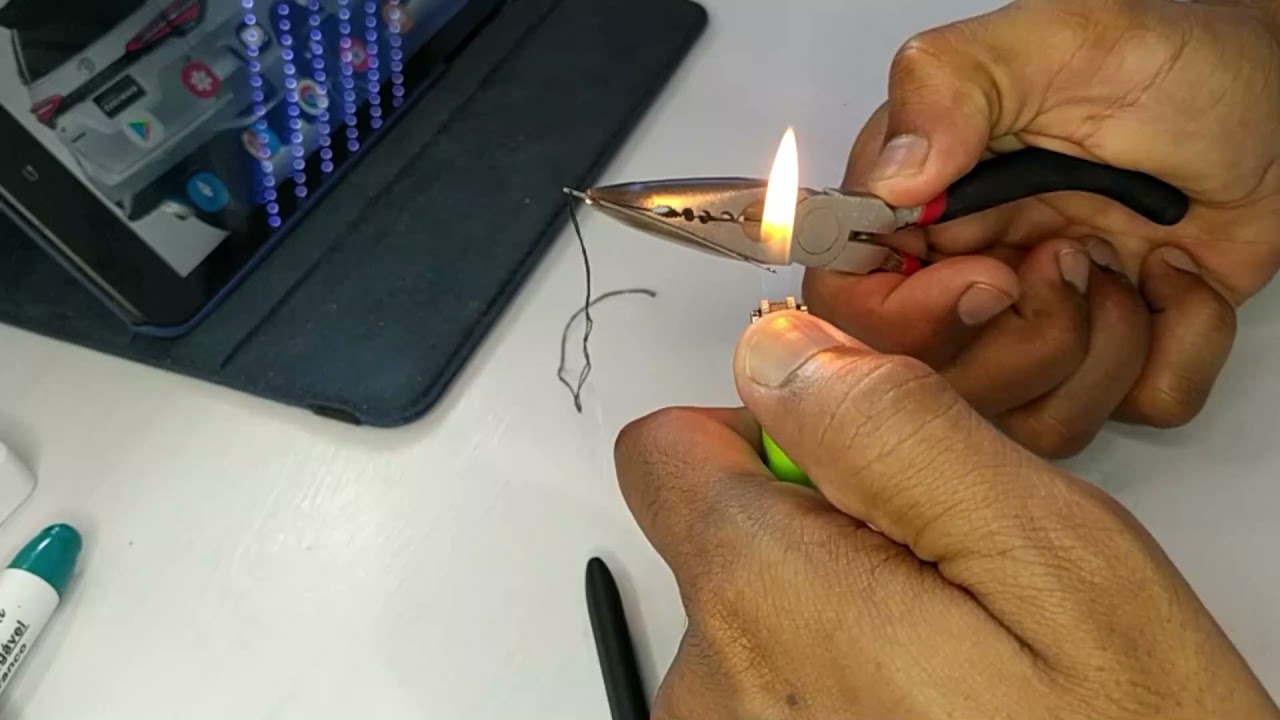 Como tirar ponta quebrada da Spen