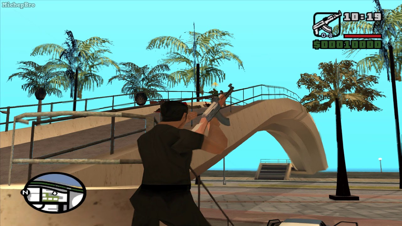 GTA San Andreas - Vagos vs Grove (Gang Wars) (DYOM)