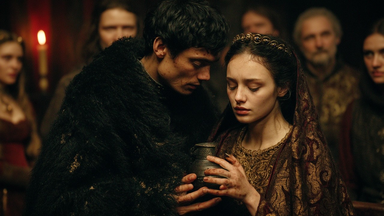 The Omega Was Forced to Serve Wine to Her Enemy — The Lycan King Took the Cup From Her Hands