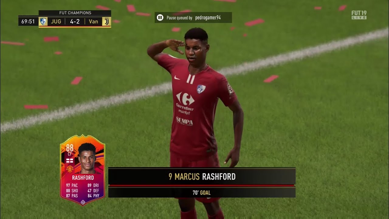 Marcus Rashford (88) Headliner Player Review (FIFA19)