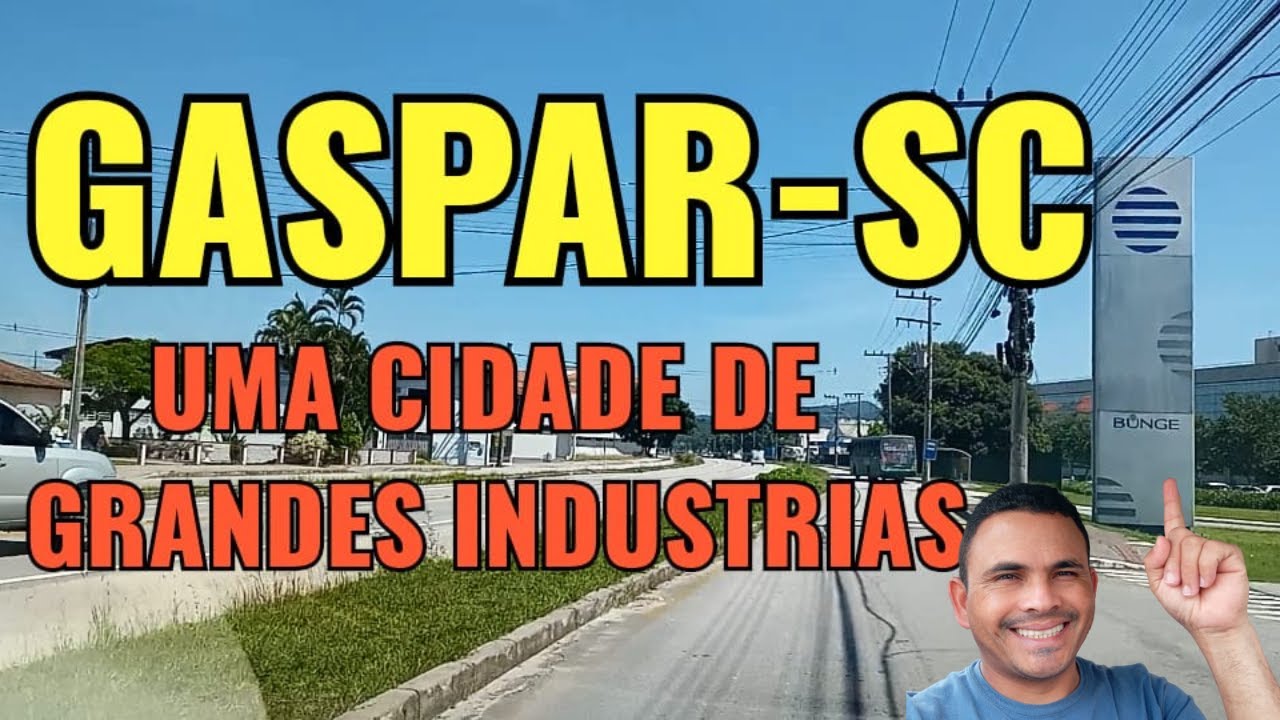 Gaspar-SC cidade de grandes industrias e muito emprego