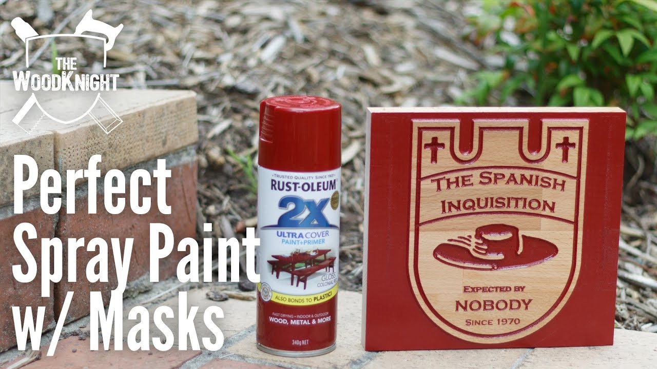Perfect Spray Paint With Masks