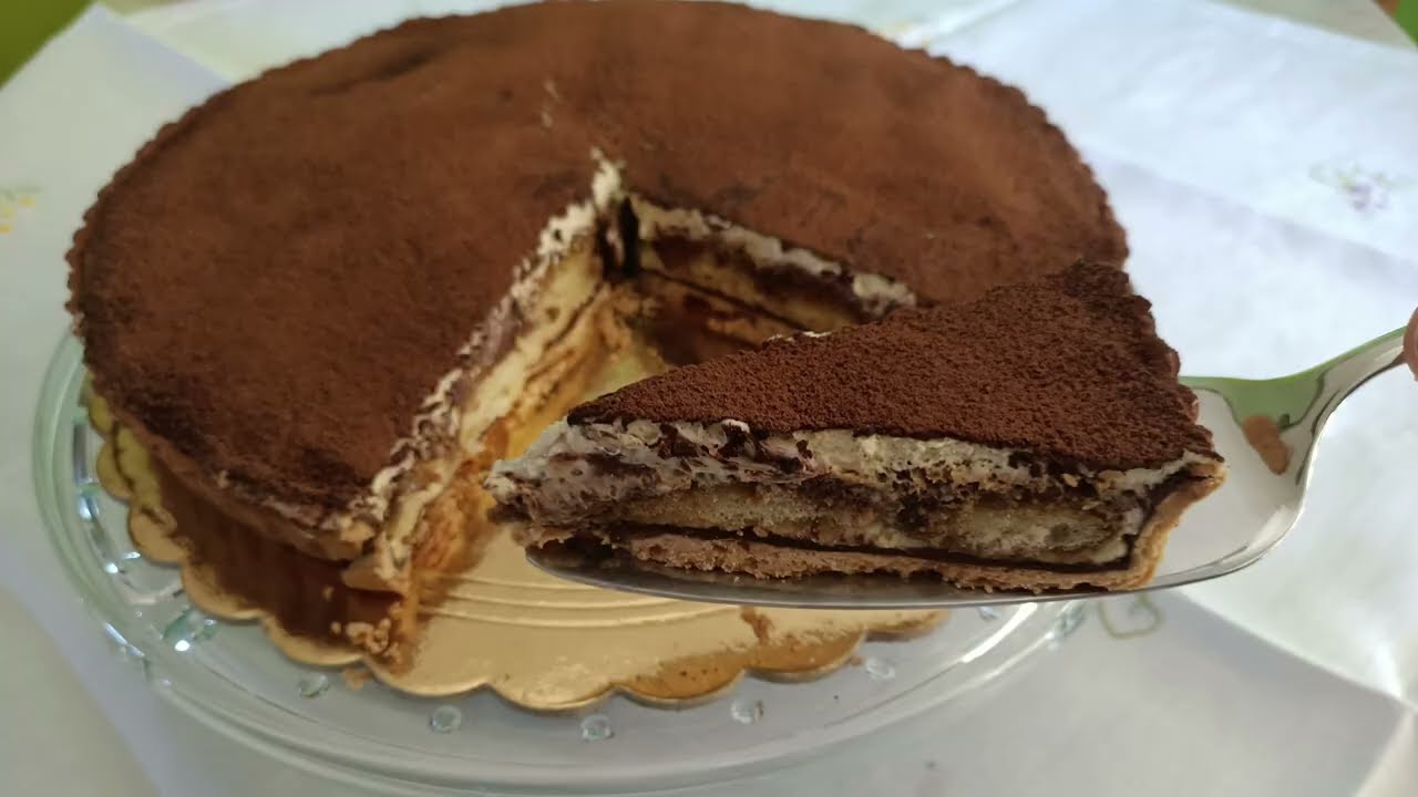 Crostata al tiramisù