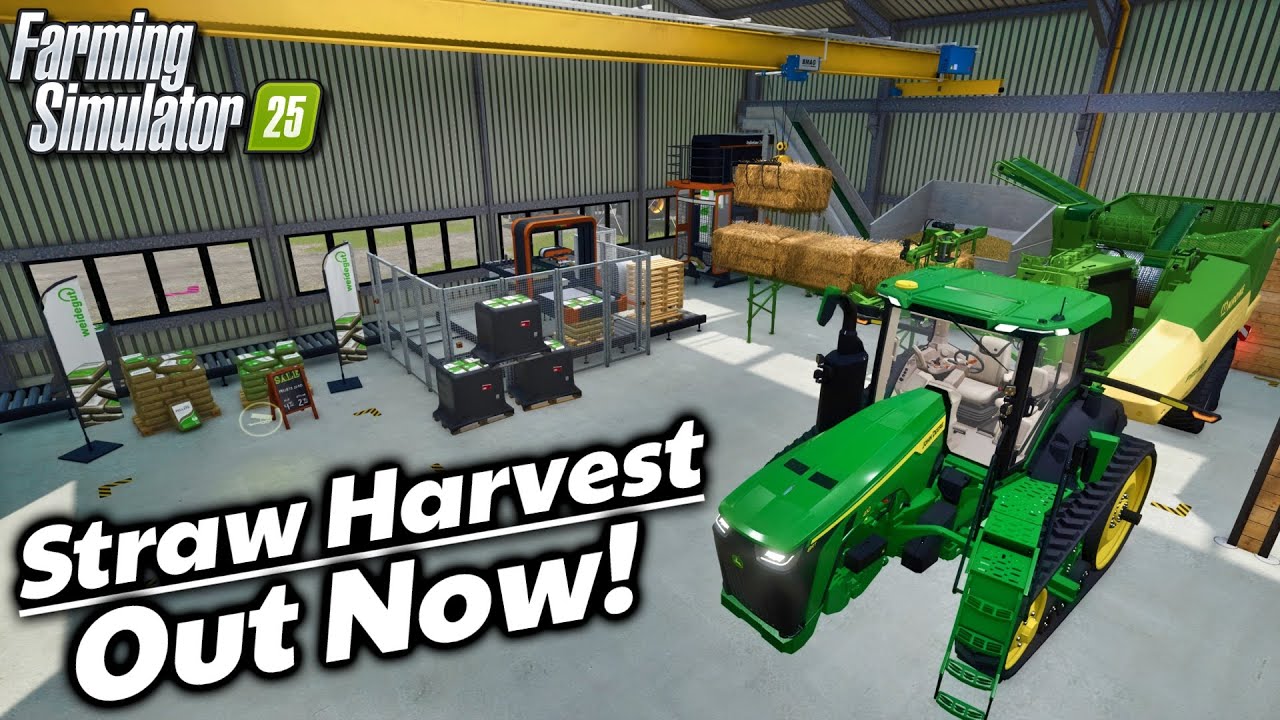 Straw Harvest (Free DLC) - Everything You Need To Know! | Farming Simulator 25