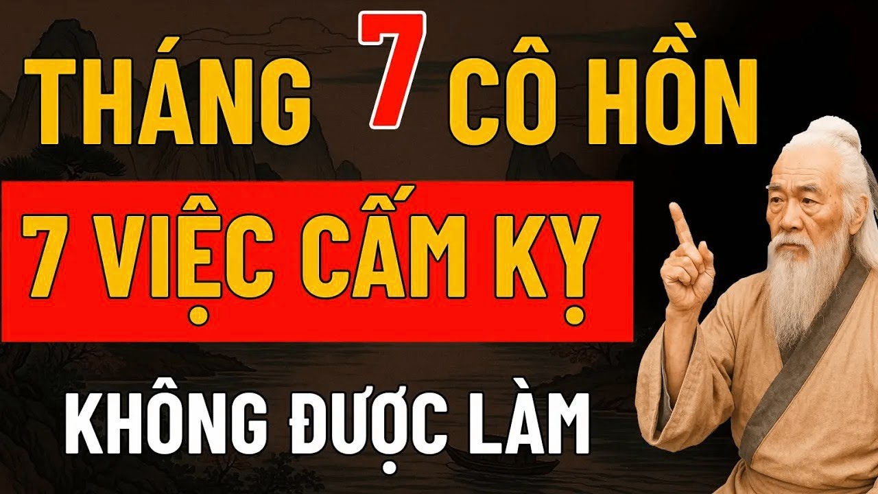 7 Việc Cấm Làm Trong Tháng Cô Hồn   Lời Dạy Cổ Nhân & Bài Học Nhân Sinh