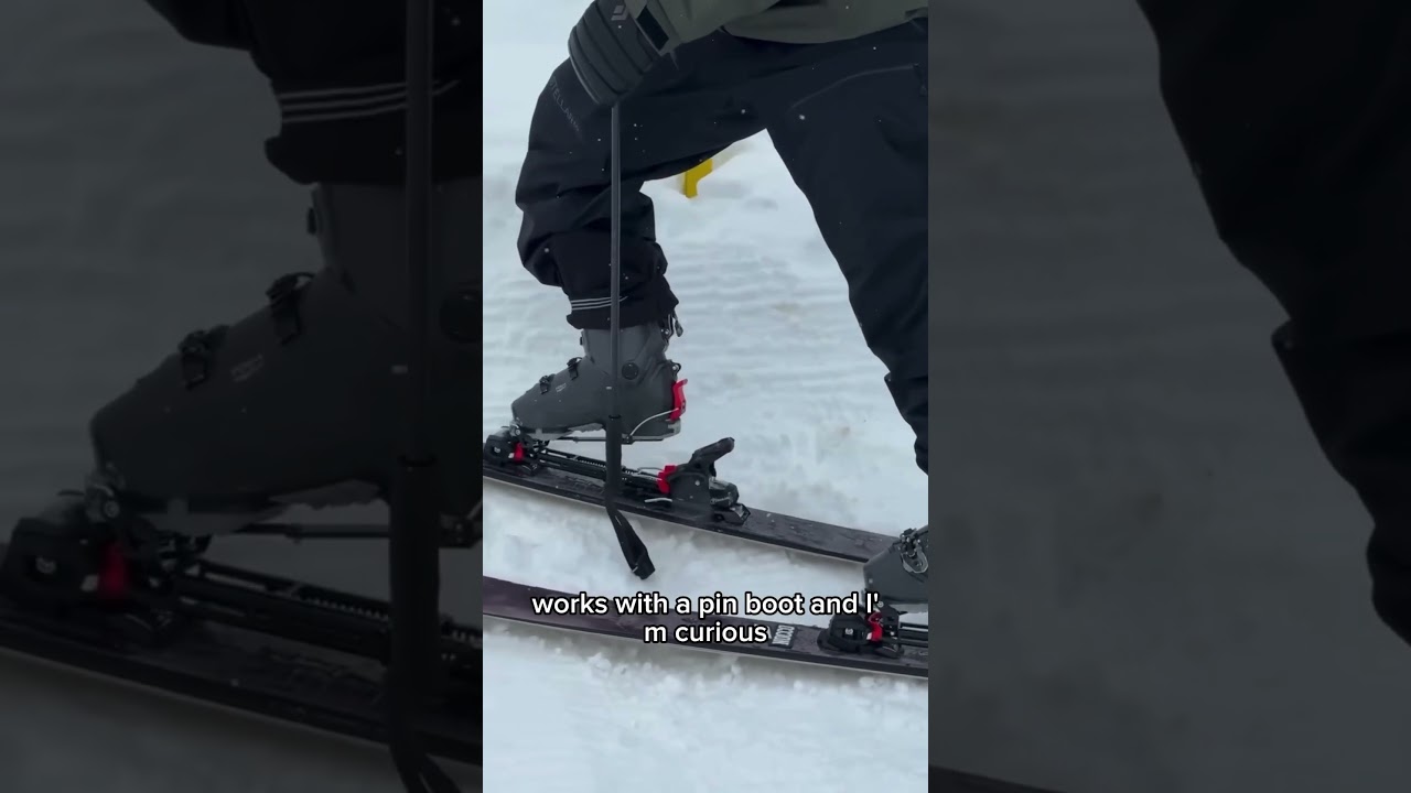 Do we like this option for ski touring? #skiing #skis #skiitour