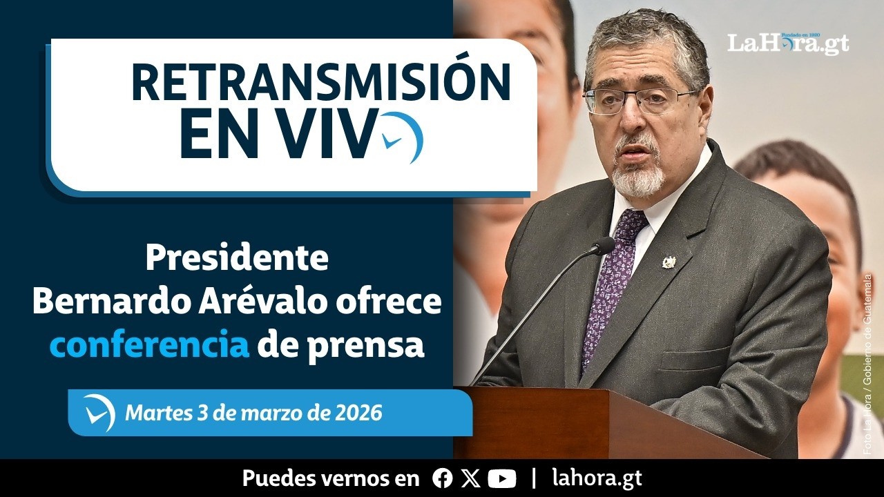 Retransmisión: Presidente Bernardo Arévalo ofrece conferencia de prensa