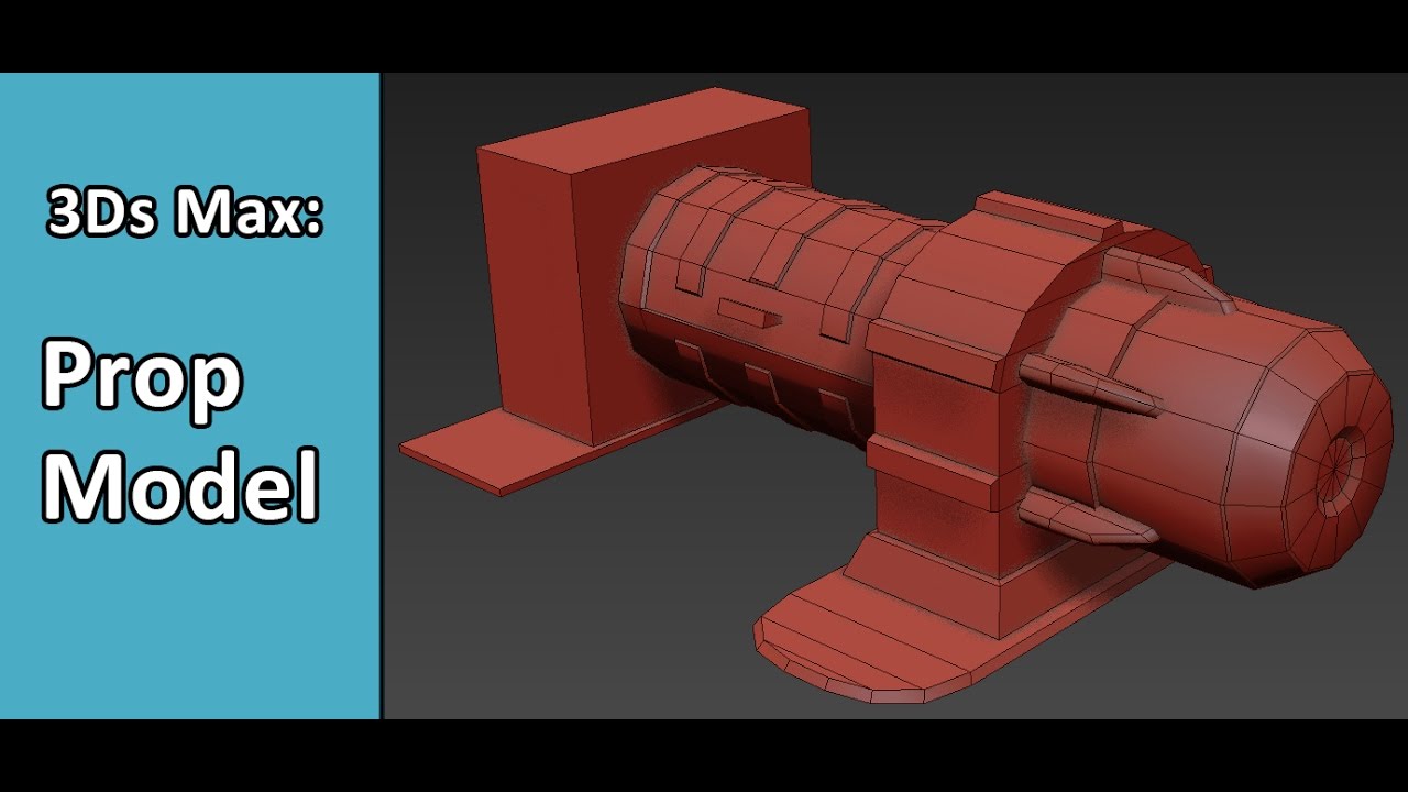 3Ds Max Prop 01 modeling