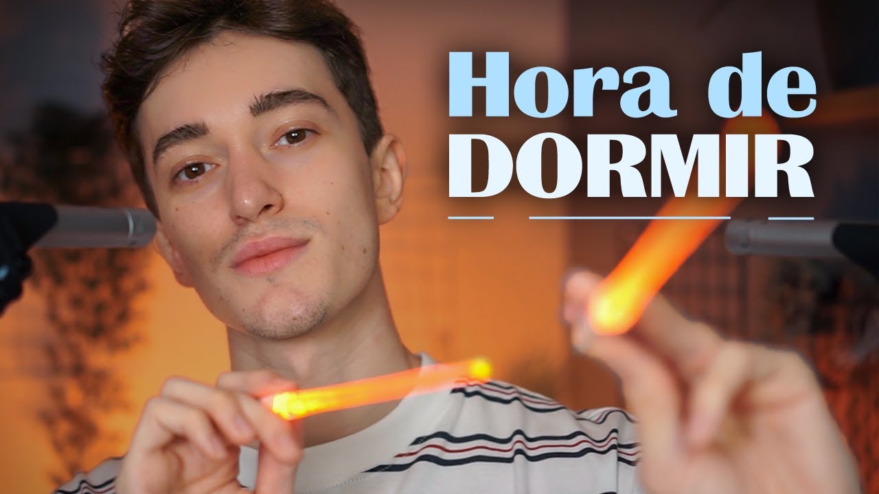 ASMR Sigue mis instrucciones y visuales hipnóticos para DORMIR en poco tiempo 🪔