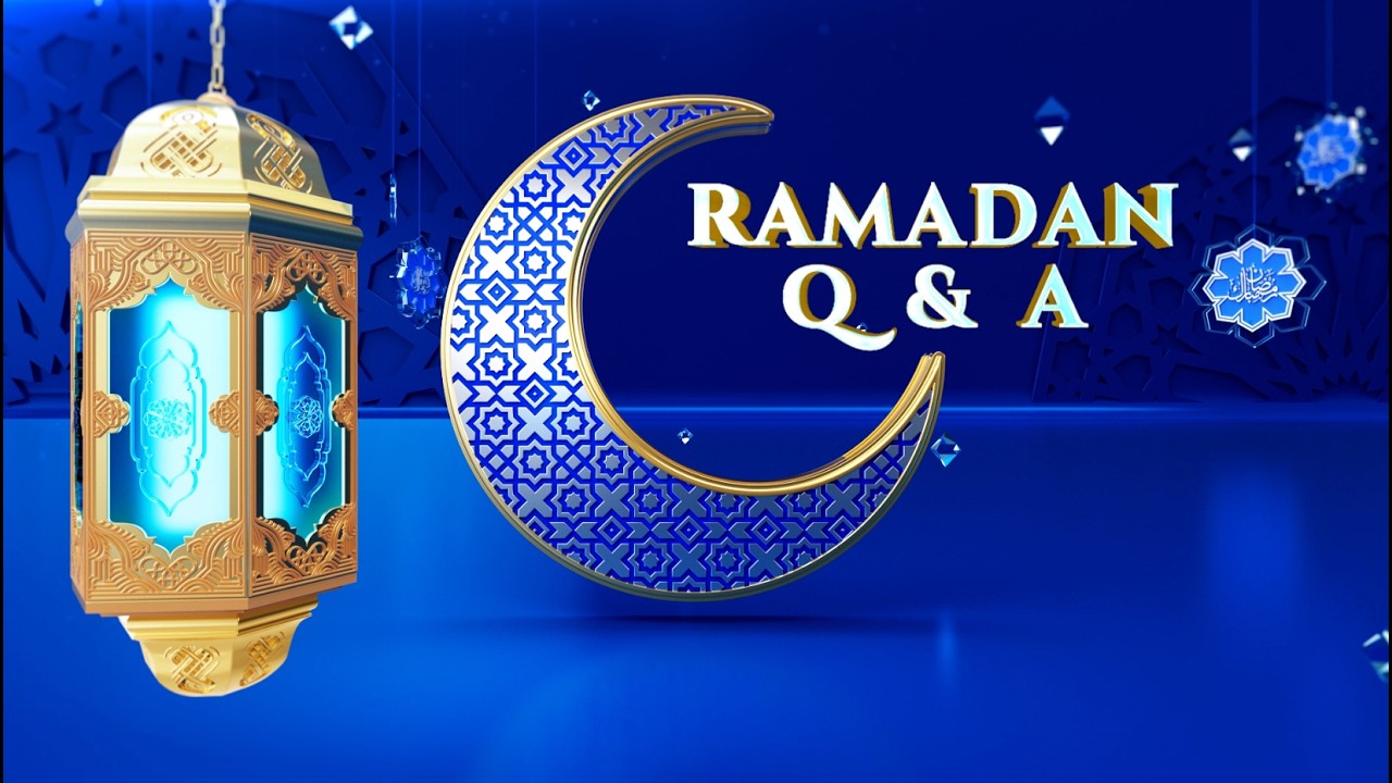 LIVE II Ramadan Q&A II