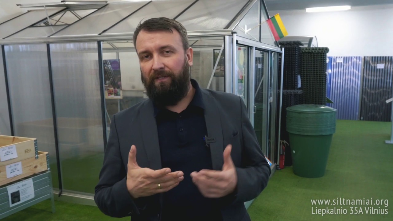 Lietuviškas Polikarbonatinis arba Stiklinis Šiltnamis Gardenis - Gera Kaina | Siltnamiukainos.lt
