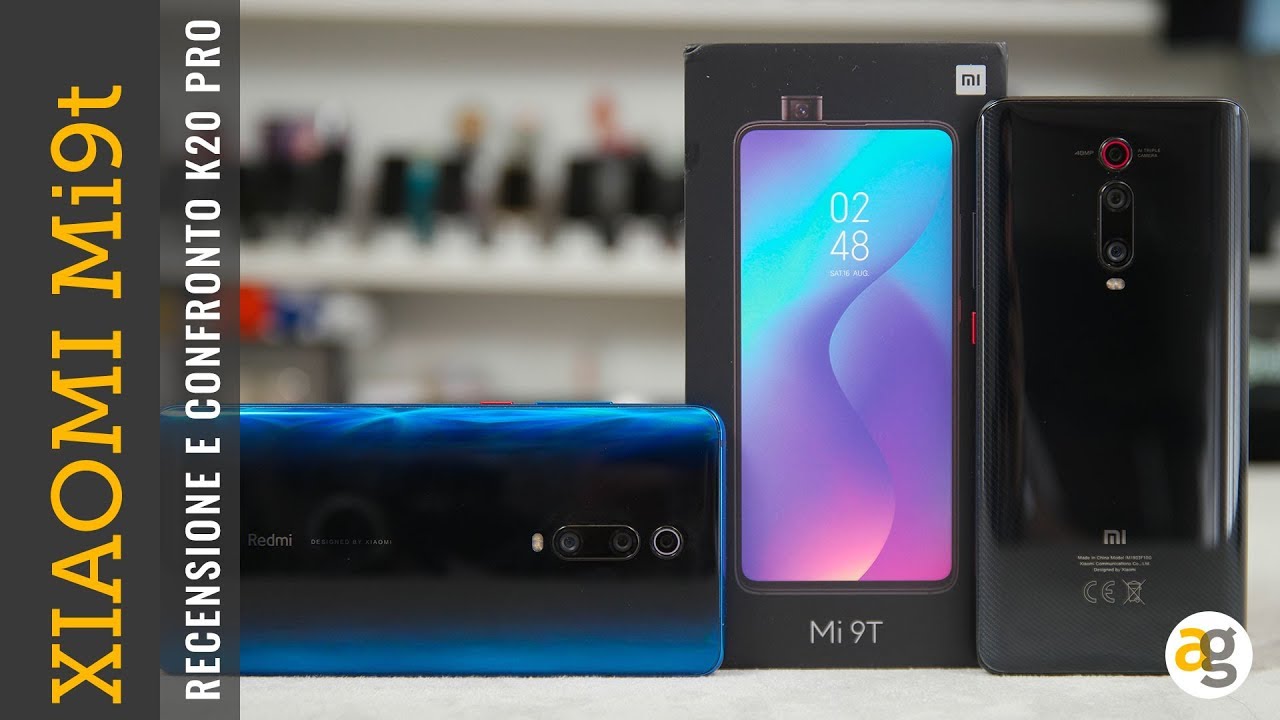 Recensione XIAOMI Mi9t e confronto REDMI K20pro