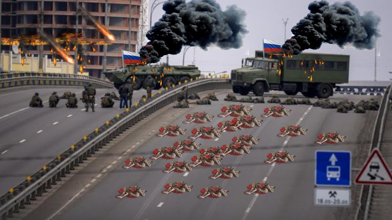 very brutal, thousands of Russian soldiers died as a result of attacks by Ukrainian troops in Crimea