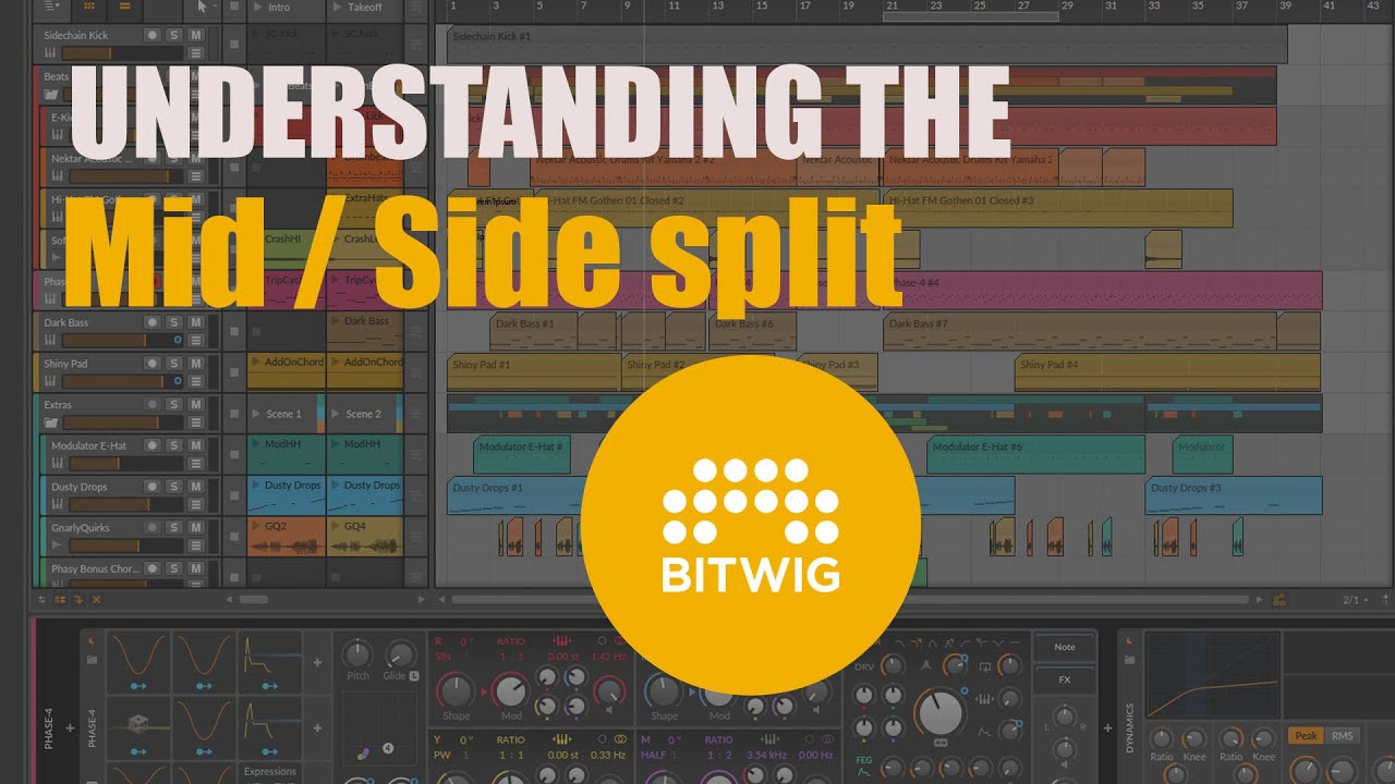 Understanding the Bitwig's Mid/Side split device