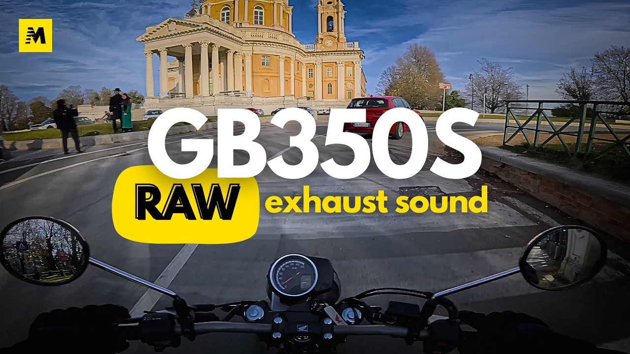 POV Honda GB350S Superga (TO) || Pure Engine Sound ASMR Ride