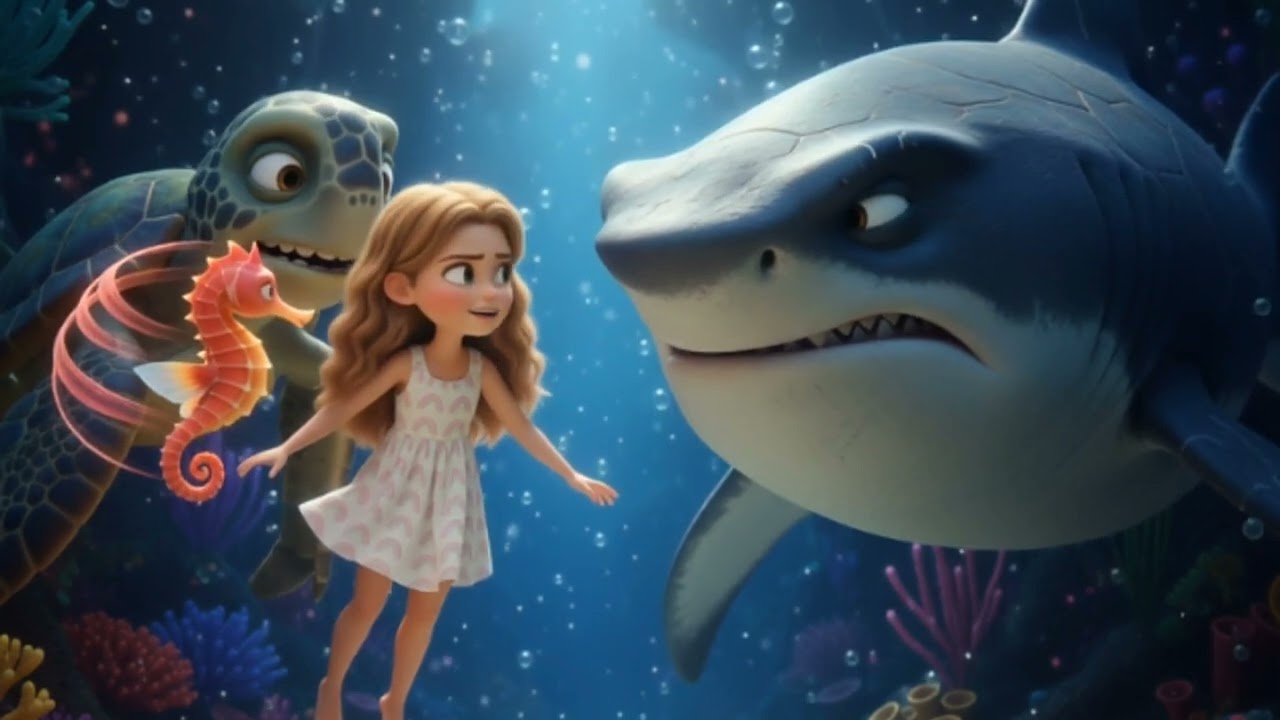  سارة والصَدَفة السحرية👱🏻‍♀️🐚✨ Sarah and the Magic Shell #حدوتة_للولد_والبنوتة. #اكسبلور_explore