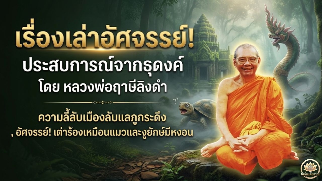 เรื่องเล่าอัศจรรย์!ประสบการณ์จากธุดงค์ ความลี้ลับเมืองลับแลภูกระดึง ,เต่าร้องเหมือนแมว งูยักษ์มีหงอน