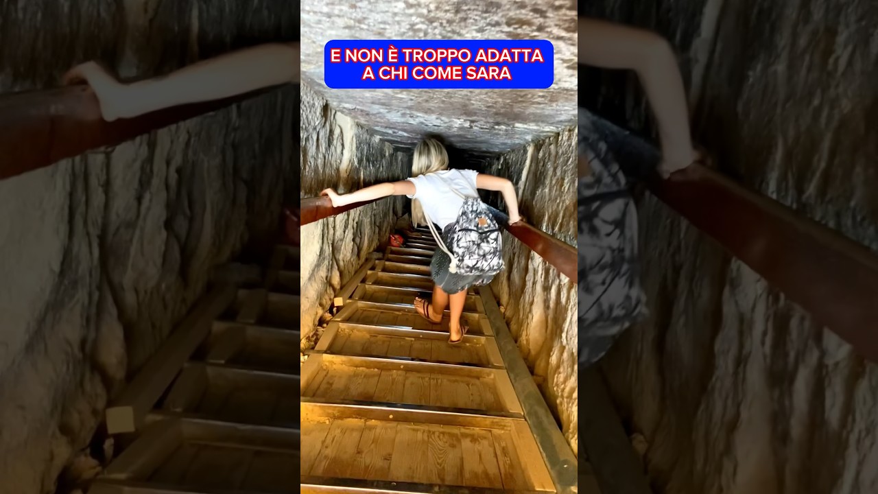 ATTACCO DI PANICO DENTRO LA PIRAMIDE 