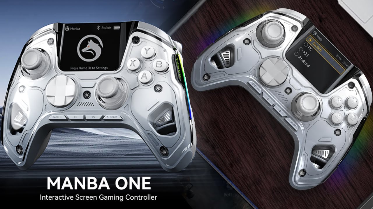 Manba One Controller - This screen is BIG