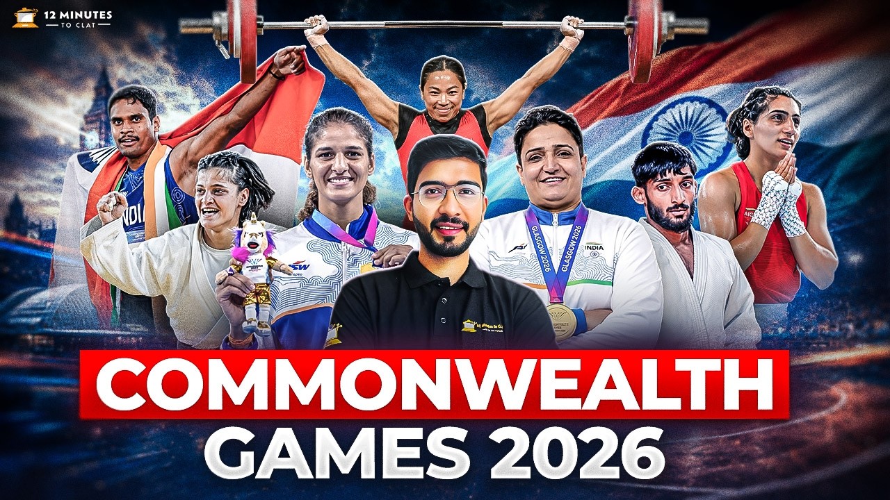 Commonwealth Games 2026: India's Complete Medal Tally & GK for CLAT 2027