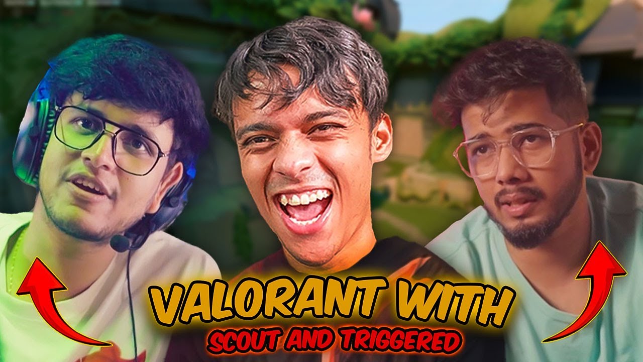 CARRYING TRIGGERED INSAAN AND SCOUT IN VALORANT!