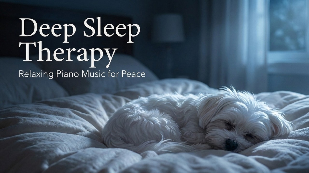 Deep Sleep Therapy Relaxing Piano Music for Peace with Adongi