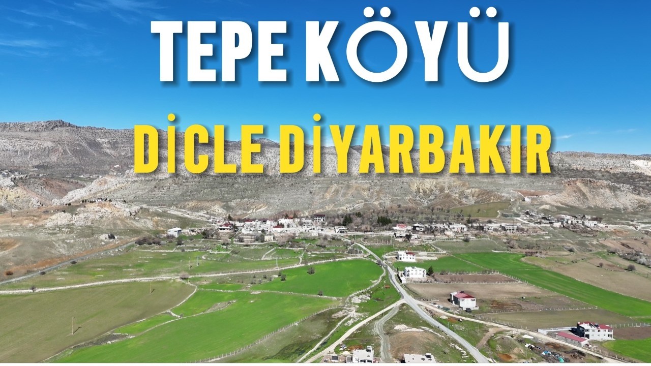 【4K】Diyarbakır Dicle Tepe Köyü I Drone Çekimi By Dji Mini 4 Pro