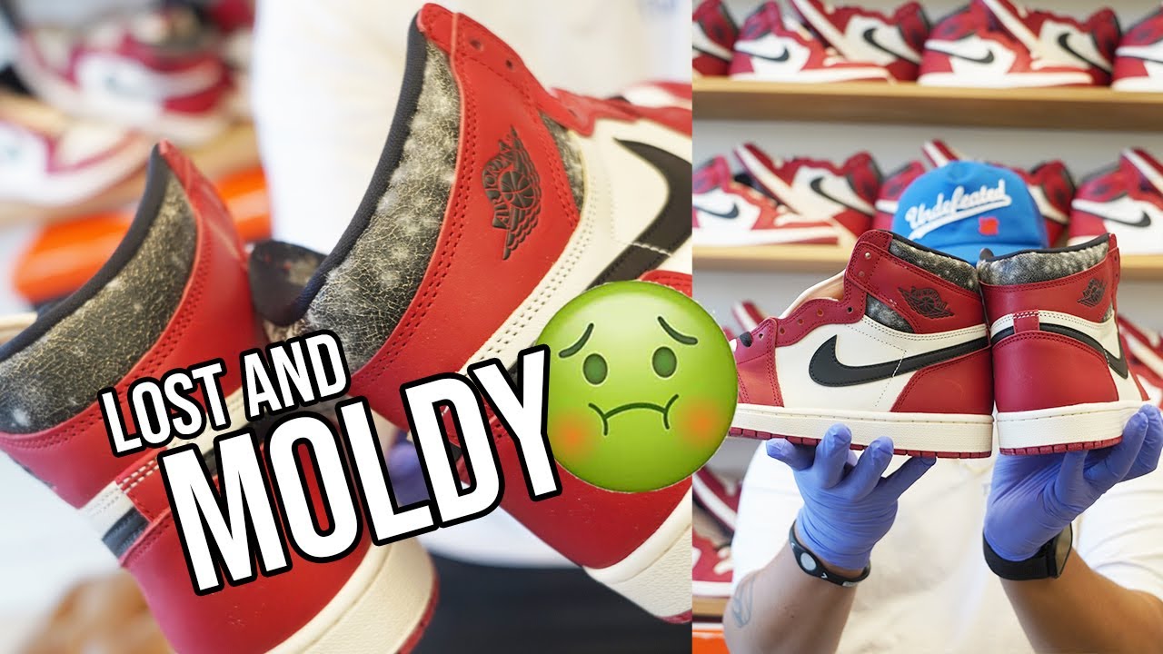 My Jordan 1 Lost and Founds Came With Mold.