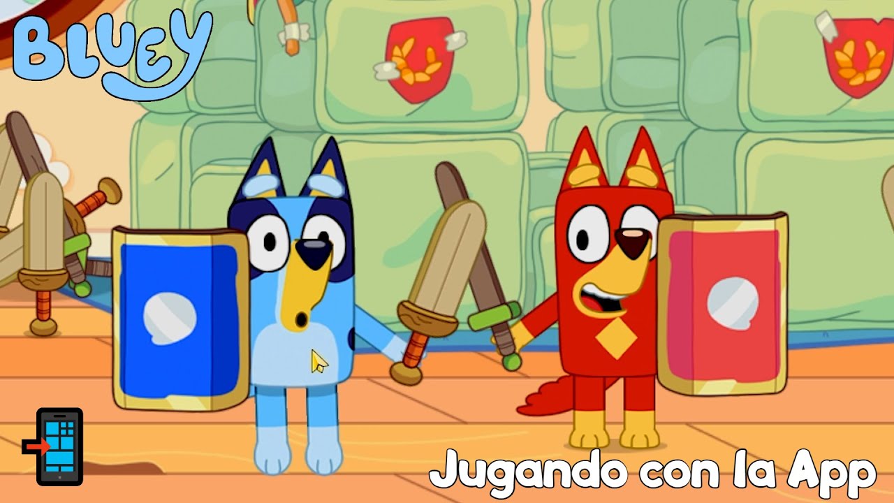 📲 VISITA EL AULA DE BLUEY 💦 App Bluey ¡Juguemos!