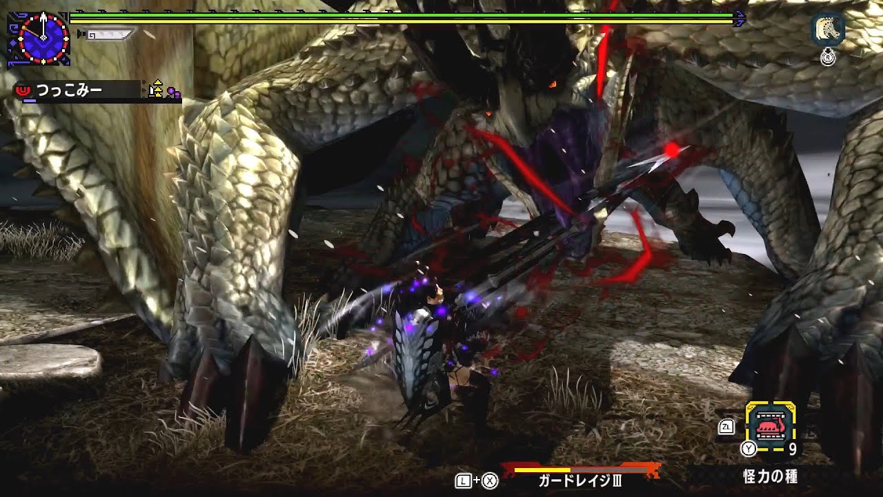 【MHXX】G☆4 シャガルマガラ ブシドーランス Shagaru Magala Adept lance【MHGU】