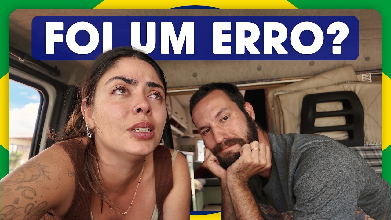 As PRIMEIRAS 48 horas de um MOTORHOME europeu no BRASIL