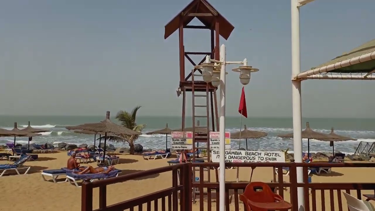 Gambia - hotel Senegambia w mieście Serrekunda