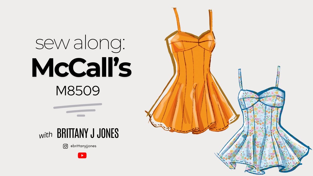 Sew Along to McCall's M8509 with Brittany J Jones | View B