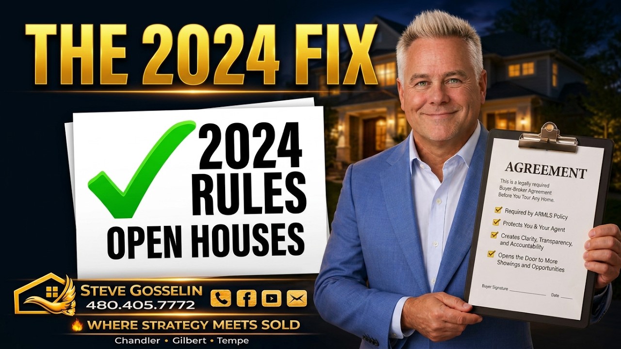 #1 Reason Why Arizona Homes Aren't Selling - East Valley Sellers' Biggest Mistake - 2024 Rule Change