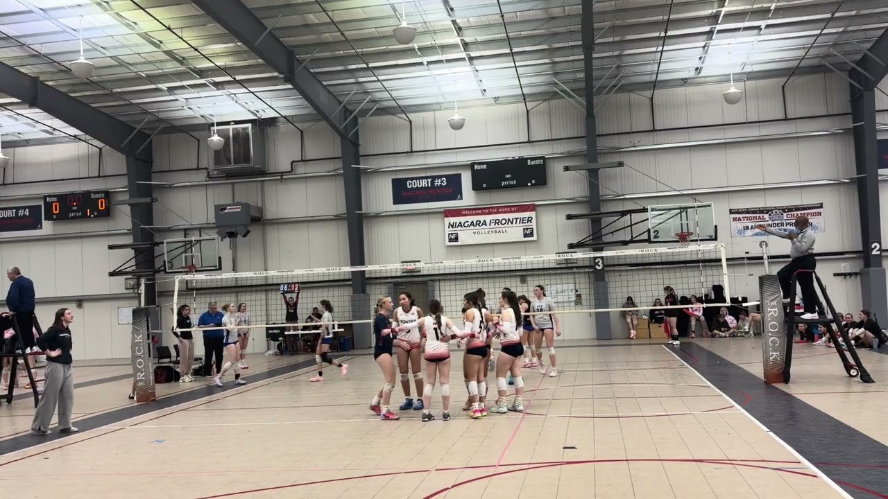 NFVB 16 Red vs. VFX 16 Charm. Third set. Quarter Final.