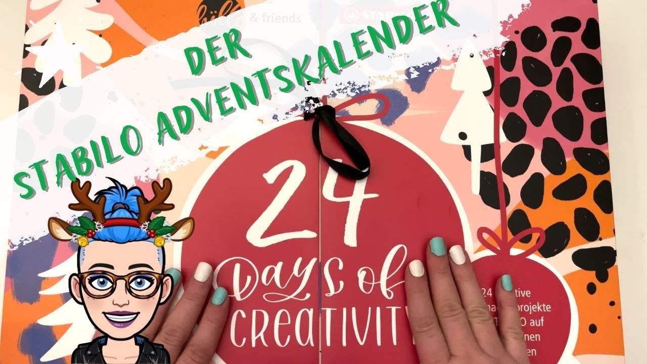 STABILO Adventskalender Unboxing - 24 Days of Creativity | Achtsam und kreative durch den Advent ☺.