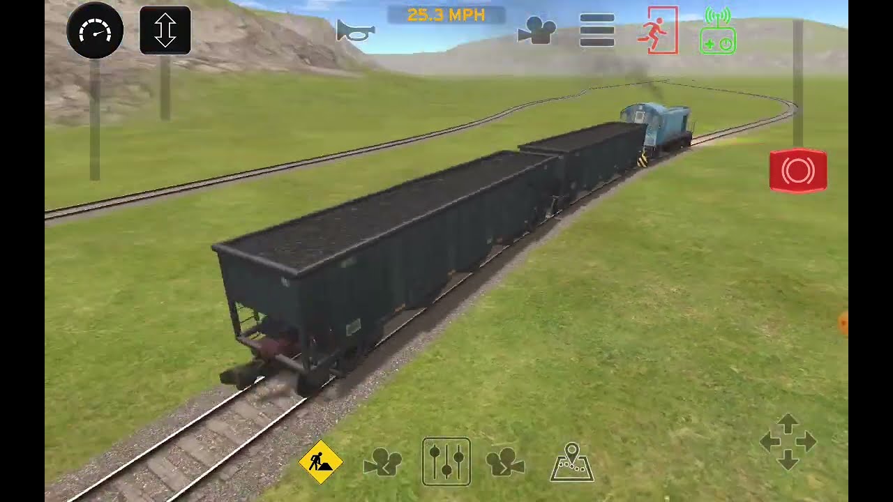 I BUILT A ROUTE AND SUCCESSFULLY DELIVERED ONE COAL CAR IN TRAINS AND RAILROADS