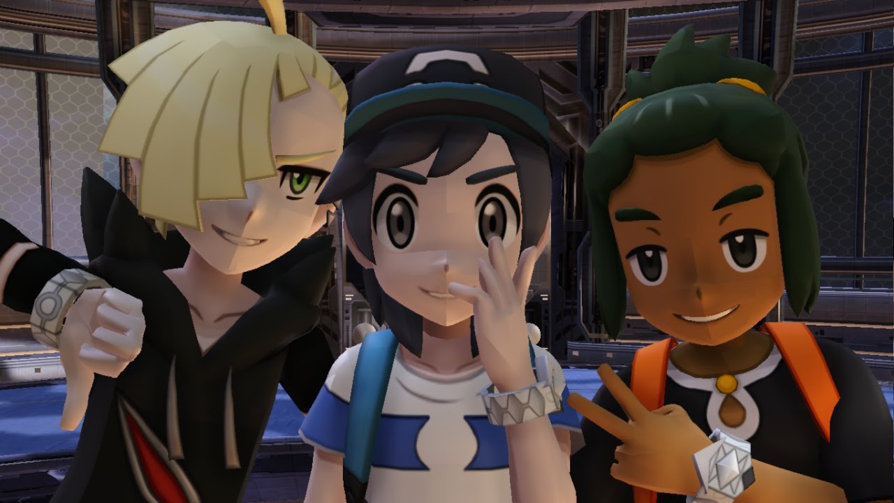 [MMD - 60FPS] - Wave - Sun, Gladion, Hau