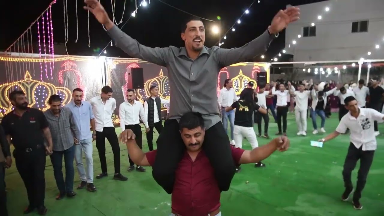 افراح ال البطه ابناء المرحوم خليل صبح البطه، عريس قصي الفنان بهاء الجنايده 
