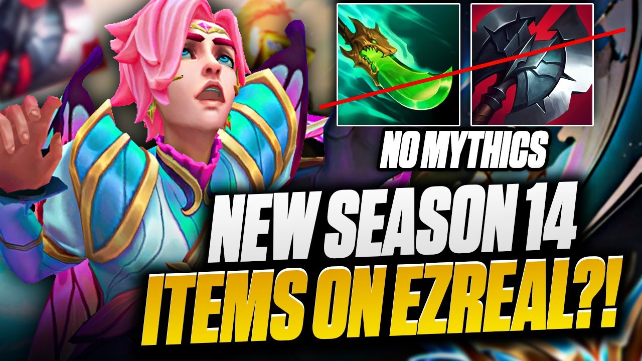 Testing the NEW SEASON 14 ITEMS on Ezreal ft. Hwei (Shojin is even more BROKEN!?)