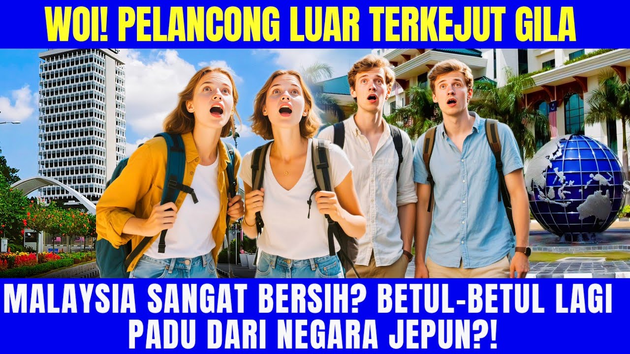 “Pelancong Luar TERKEJUT BESAR — Malaysia BETUL-BETUL BERSIH?! Lebih Padu Dari Jepun?!”