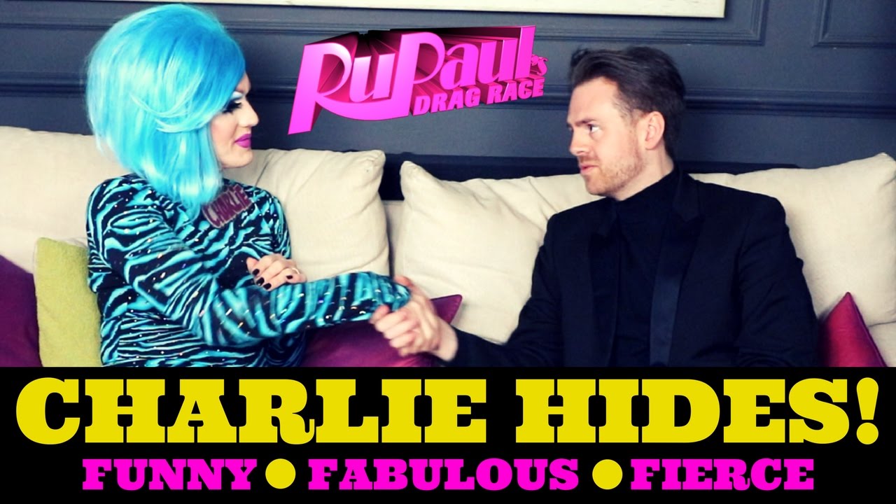 Rupaul Drag Race Charlie Hides has serious charisma, uniqueness, nerve and talent.
