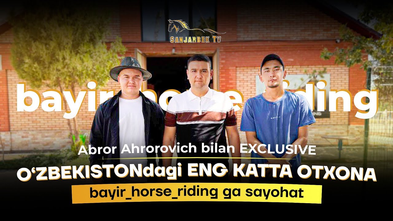 BAYIR OTXONASI ASOSCHISI ABROR DOʻSTIMIZ BILAN EKSKLYUZIV SUXBAT. TOSHKENT OTCHOPARI 26.08.2025