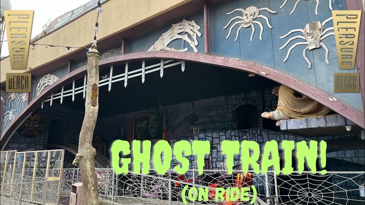 Blackpool Pleasure Beach - The Ghost Train (POV) (2022)